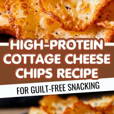 Bowl of crunchy cottage cheese chips for a healthy snack option