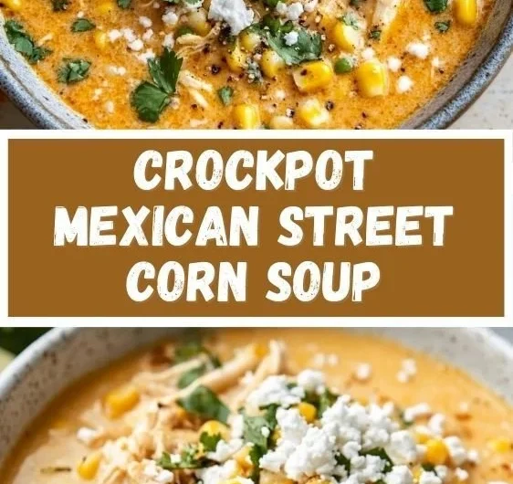 Bowl of Mexican street corn soup topped with cheese and cilantro