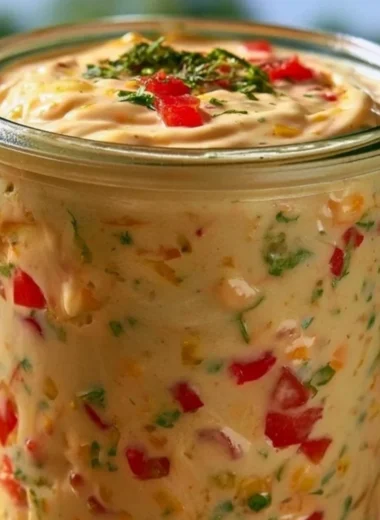 A bowl of Rotel Ranch Dip served with tortilla chips and fresh veggies