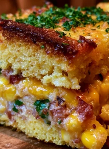 Delicious and flavorful casserole dish served on a table