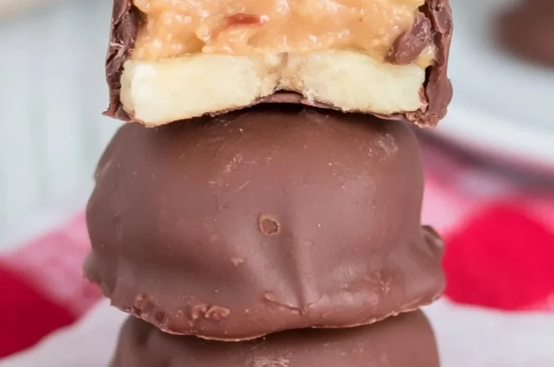 Delicious Chunky Monkey Bites made with bananas and chocolate